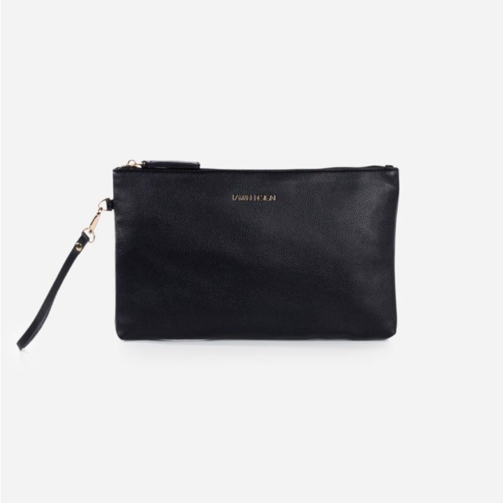 Fawn Design - The Changing Clutch in Black *Bag only no strap